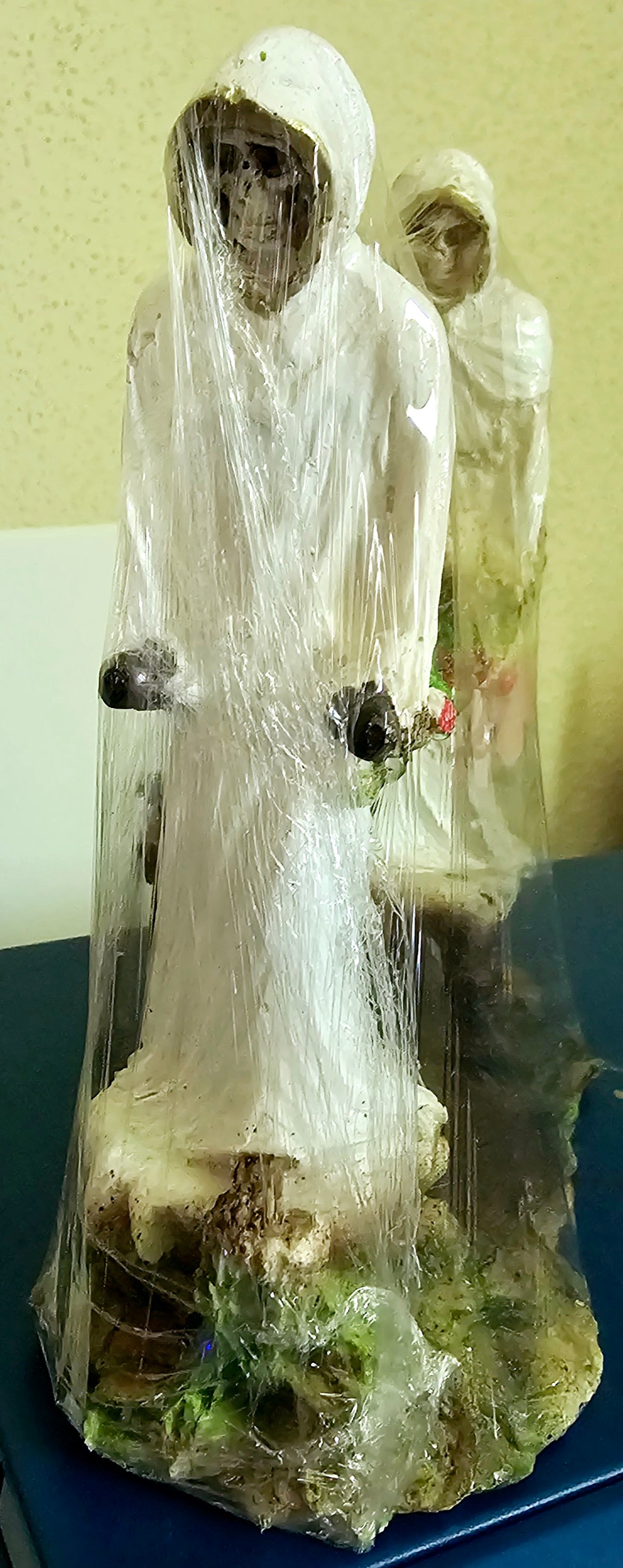 Skeleton Offering Procession Statue