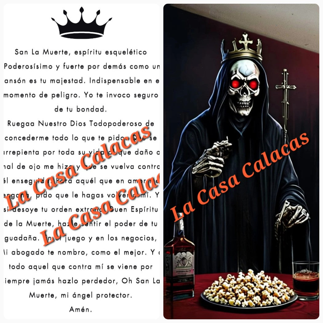 Señor La Muerte Prayer Card