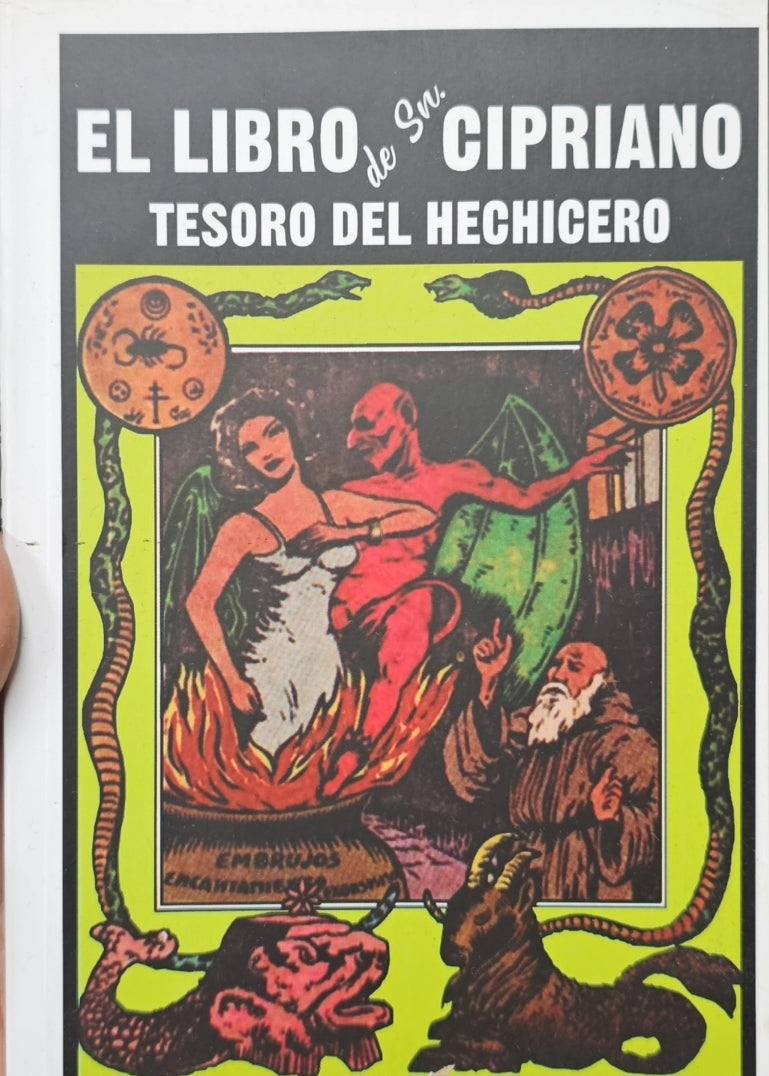 Libro San Cipriano Tesoro Del Hechicero