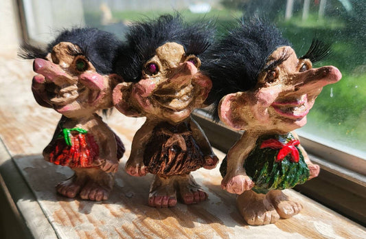 Duendes/Trolls Statues