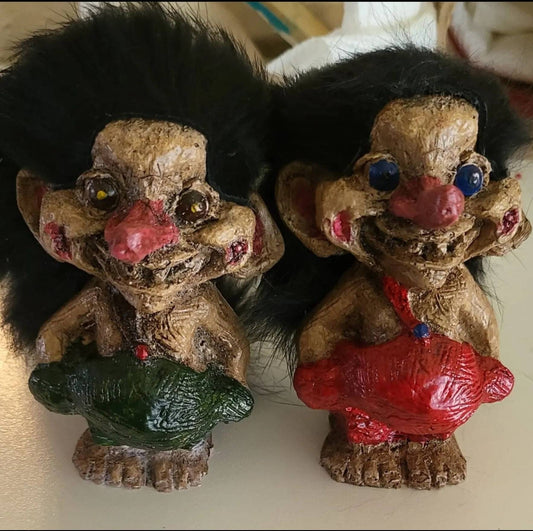 Duendes/Trolls Statues