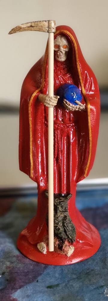 9" Santa Muerte Statue