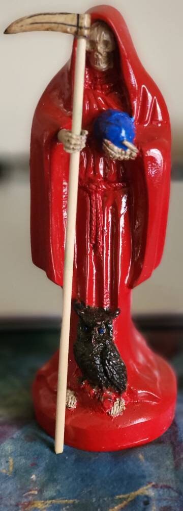 9" Santa Muerte Statue