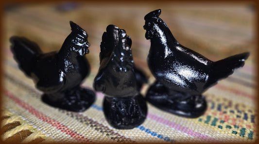 Black Hen Gallina Negra Figurine