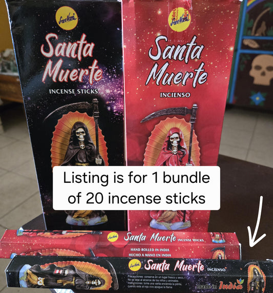 Santa Muerte/Holy Death Incense Bundle Incienso