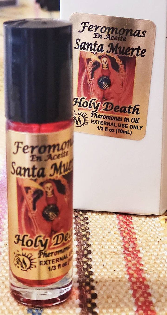 Santa Muerte Holy Death Roll On Perfume .33 Oz