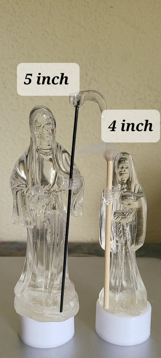 4/5 inch Color Changing Santa Muerte/Holy Death Figurine