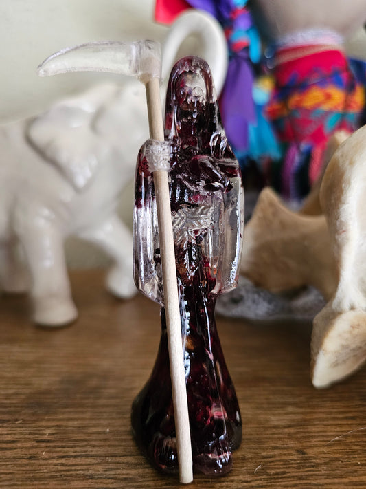 4 inch Santa Muerte Estatua/Holy Death Figurines